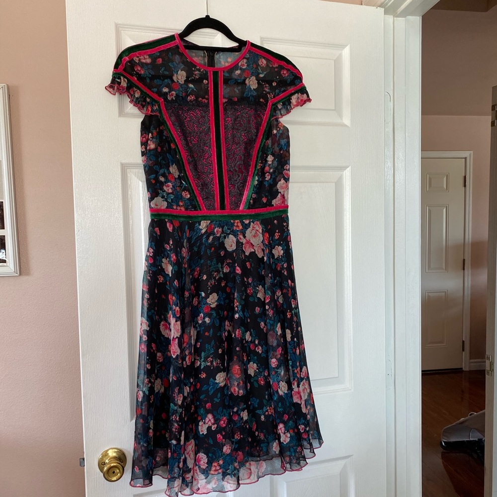 EUC Tadashi Shoji dress size 2